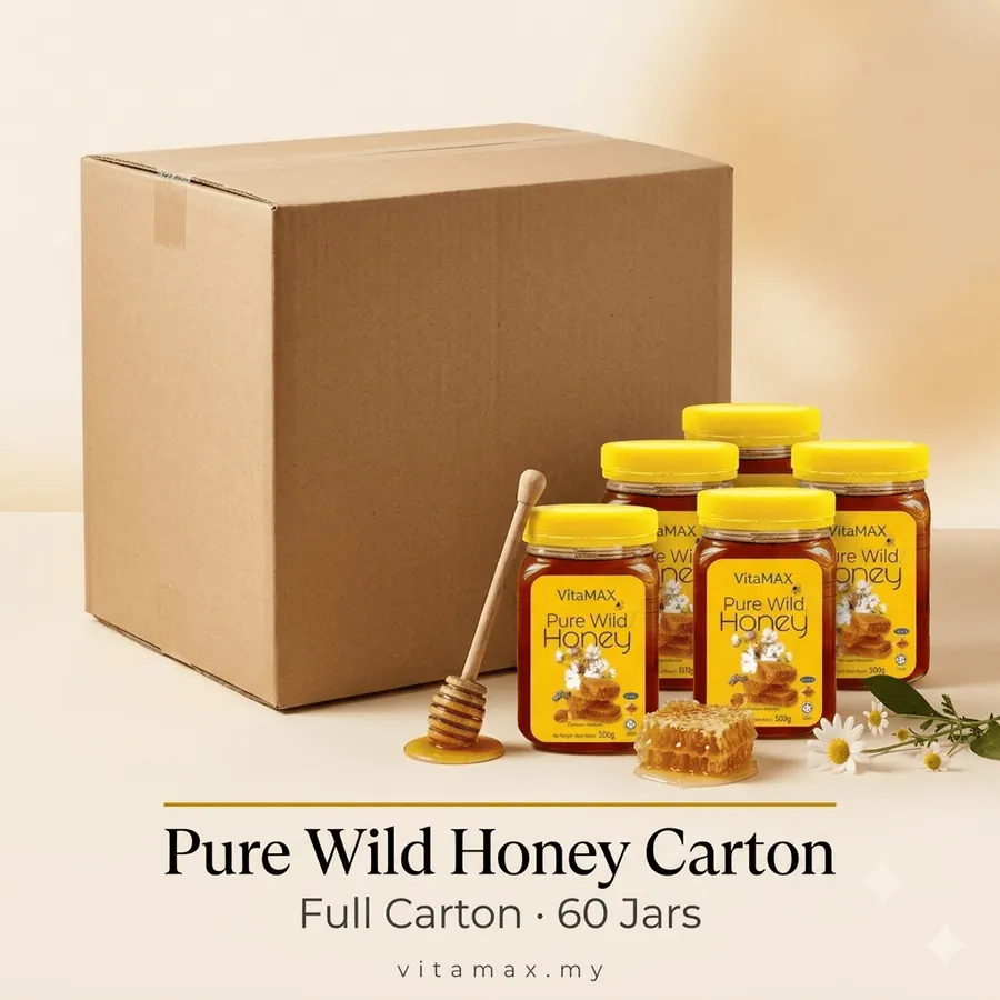 VitaMAX Pure Wild Honey Carton view 2