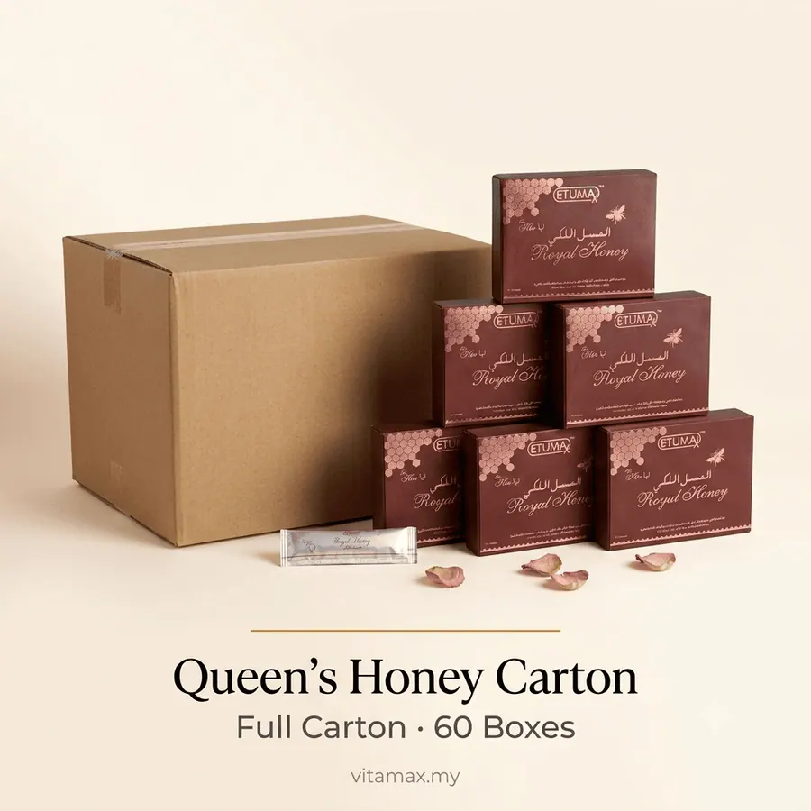 VitaMAX Queen's Honey Carton view 2
